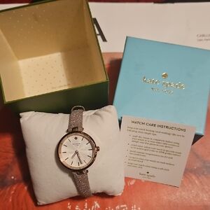 Kate Spade Pink Sparkle Watch